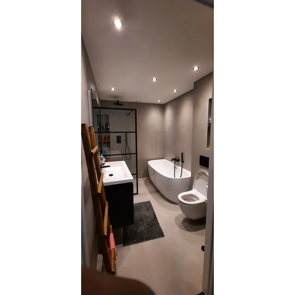 Betonlook - Vloertegel - Zand - 80x80cm - Mat - C05JOWI - Image 3