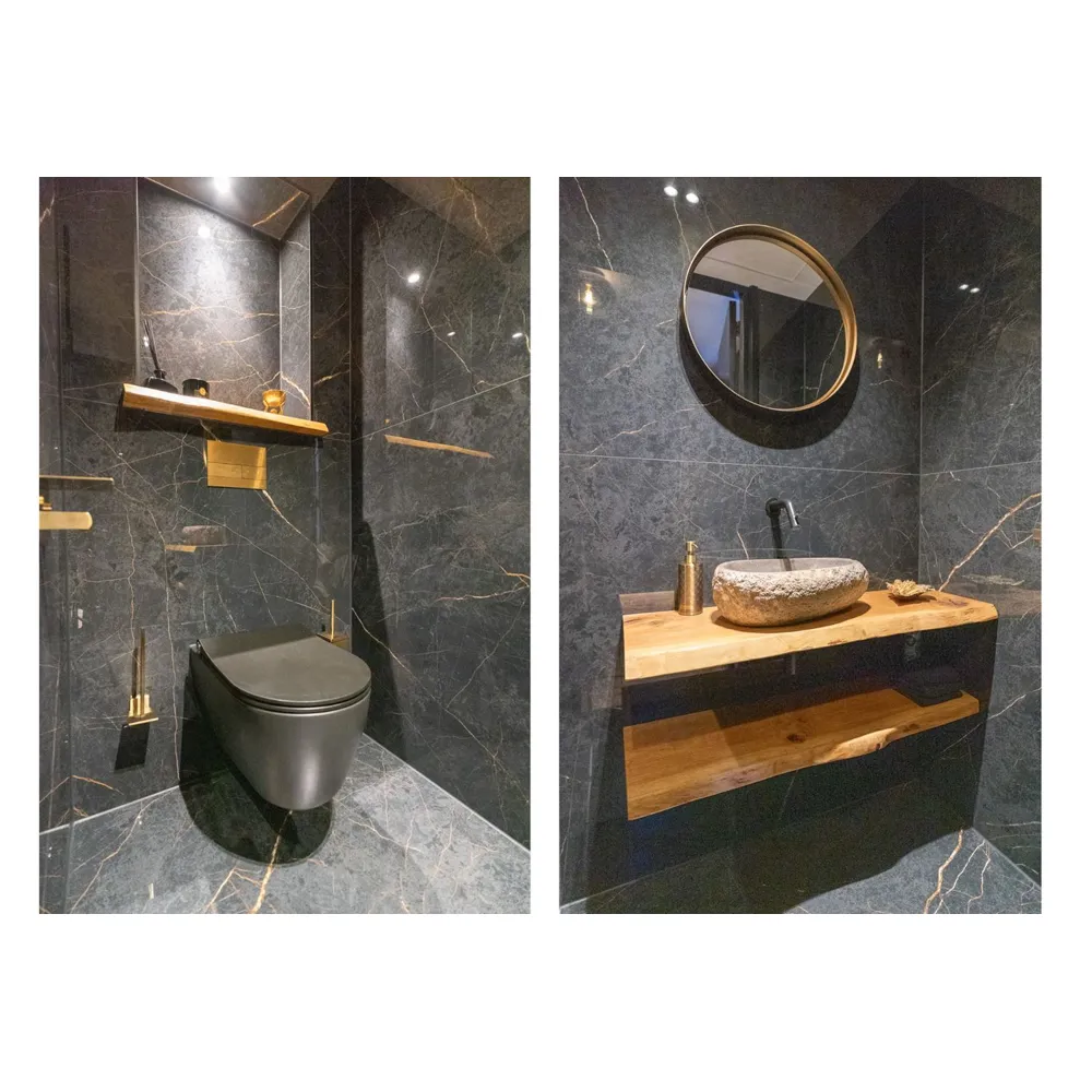 Marmerlook - Vloertegel - Zwartblauw - 120x120cm - Gepolijst - F25SENL - Image 5