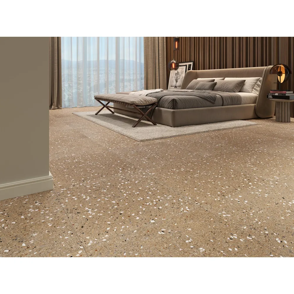 Vloertegel – Bruin – 60x60cm – Terrazzo – Mat – R87RETA - Image 3